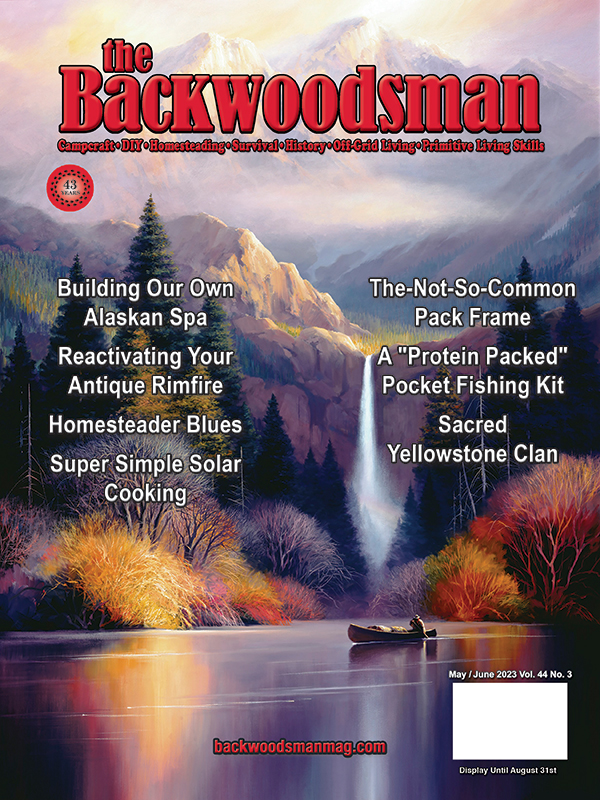 Backwoods Magazine Cover May-June 2023