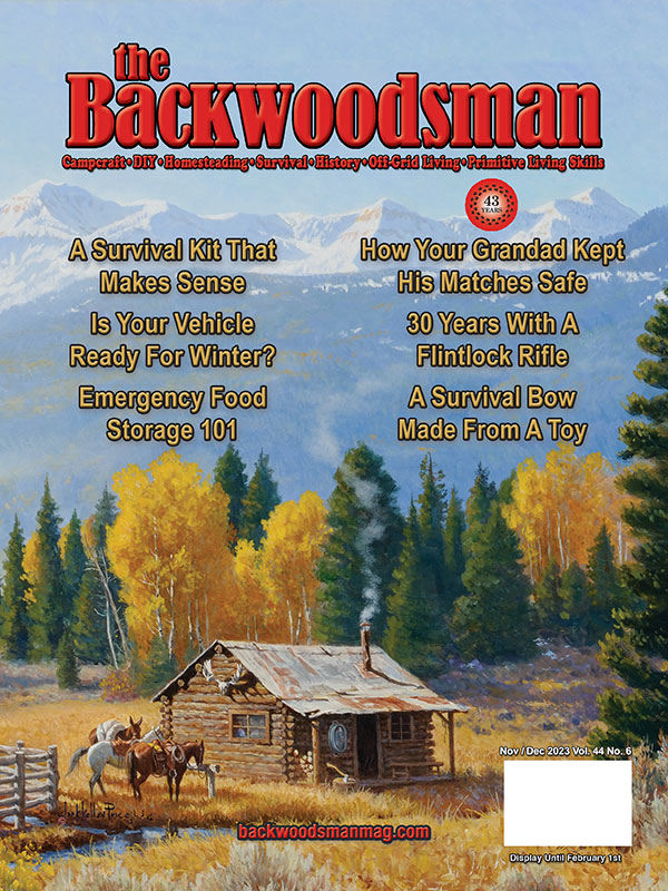 Backwoodsman Cover September - October 2023