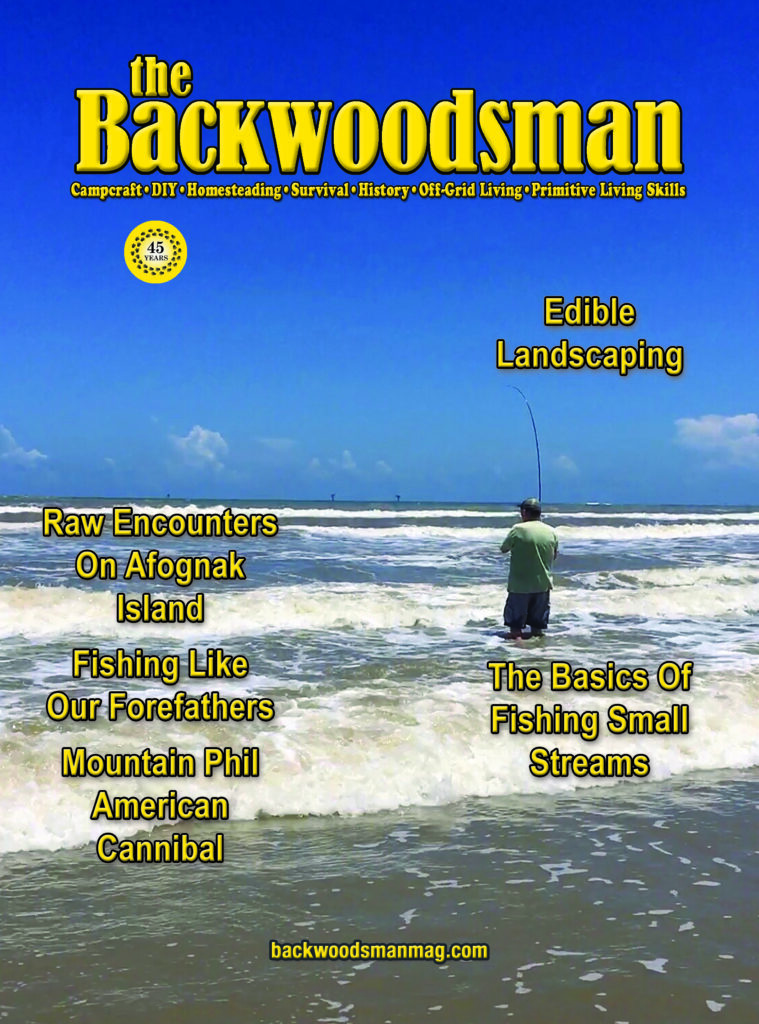 The Winter 2025 issue of Backwoods Magazine